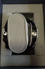 Paras Crown Automatic Watches for Men Stainless Case Silicone Strap