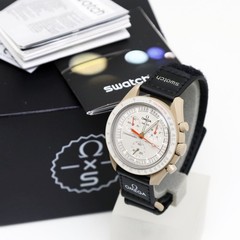 OMEGA x SWATCH Bioceramic MoonSwatch Misson to Jupiter Brown Quartz SO33C100