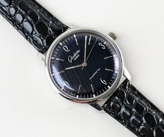 Glash ü tte Gilded 1960s Vintage Commemorative 39mm Luminous Watch