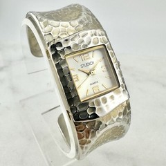 Studio Time STD2558 Hammered Quartz Women’s Watch Size 6” – Has New Battery