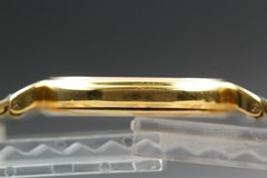 Vintage [N MINT+] Universal Geneve 541.313 Gold Roman Small Second Qz Mens Watch