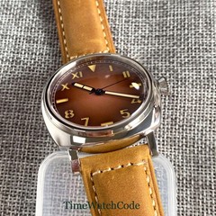 Retro NH35 Automatic Watch for Men Sterile California Dial PT5000 MIYOTA8215 20B