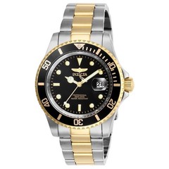 Invicta 26973 Men’s Pro Diver Black Dial Two Tone Bracelet Watch