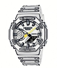 G-Shock GA-2100MNG-7A White Mens Watch Limited Special Edition Manga Style Rare