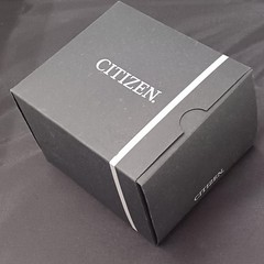 Citizen CB3010-57L Radio Solar Watch Box Manual Papers