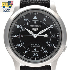 Seiko 5 Sports 7S26-02J0 100M Divers 21J Automatic Black Watch Japan [Near Mint]