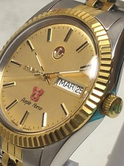 Rado Purple Horse Two Tone Golden Dial Automatic Men’s Watch