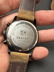 4 BENYAR Watch Watches BY-5140M BY-5102M BY-5160M Used New Batteries