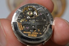 Vintage 1961 BULOVA 11AFAC 17J Automatic Men’s Watch Movement–4 parts