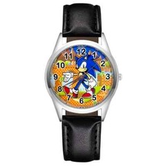 New Sonic the Hedgehog Child Boy Girl Women Man Child Black Wrist Watch Walking
