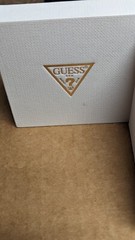 Guess Women’s MOD Heavy Metal Silver Tone Dial Watch – W1117L1 Nice Rare