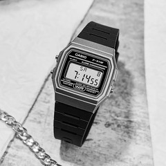 Casio F‑91W Series Retro Digital Watch LED Light Alarm Waterproof Quartz
