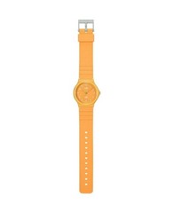 CASIO Men Analog Quartz Casual Watch Classic Dress Orange Dial Waterproof Round