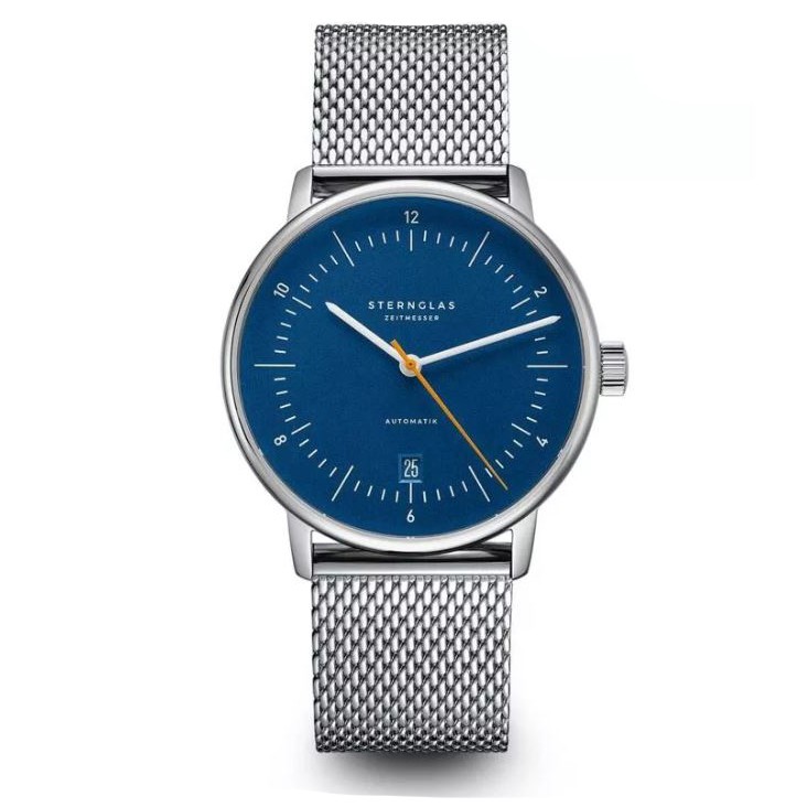 Sternglas NAOS Automatic Men’s Watch – Stainless Steel S02-NA45-MI04