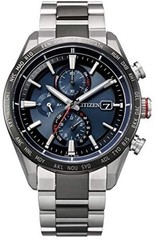 CITIZEN Attesa AT8186-51L Solar Radio Men’s Watch F/S w/Tracking# New from Japan