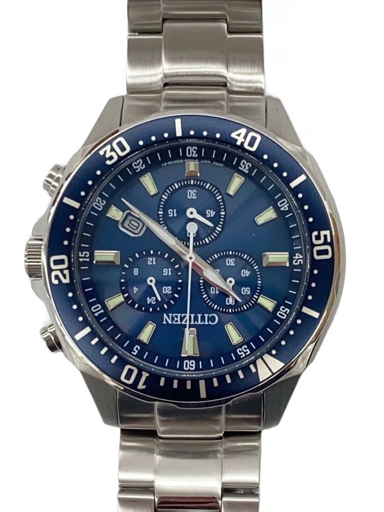 CITIZEN Collection Solar Watch Analog BLU SLV H500 S064597