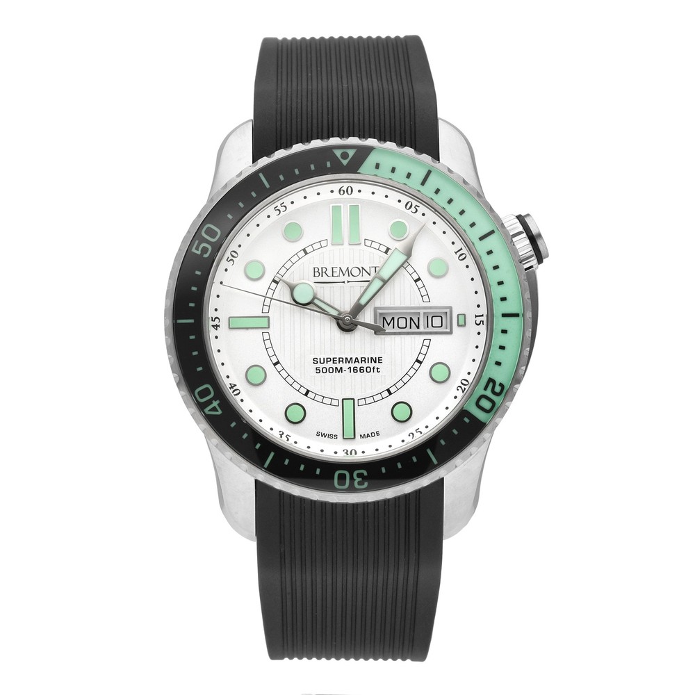 Bremont Supermarine S500 Silver Dial 43mm Automatic Men’s Watch S500-SI-S