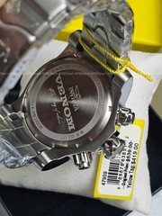 Invicta – VENOM – Chronograph – GREEN Dial 100m SS Bracelet mens watch