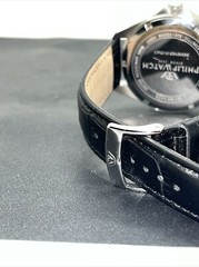Mens Philip Watch. Swiss Made Modelo 16802. 100ATM. 3 Jewels.