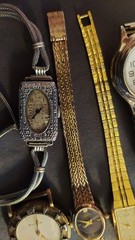 Vintage Watch Lot for Repair-Benrus 3061 DR2L6,Bulova Berkshire L0,bourbon 23rd