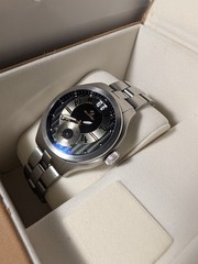 Philip Stein Prestige Oversized Swiss Quartz steel 42mm Men watch