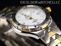 Rare Zodiac 39mm Marine Life Men’s Stainless Steel Automatic White Dial Watch