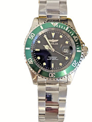 🔥 NEW Invicta Pro Diver 47353 40mm Black w/ Green Dial Stainless Steel Watch
