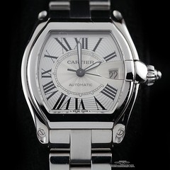 Cartier Roadster Stainless Steel Automatic Watch – Water Resistant 100m 330ft