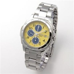 Seiko chronograph quartz men’s watch “JAPAN” New