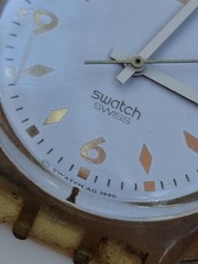 Vintage 1991 Swatch Ladies R.S.V.P. (GK129) Swiss Quartz Watch – AG 1990