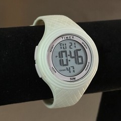 Timex Digital Sport Watch White + Pink [TW5M41900] Water Resistant 50M 40 mm