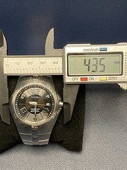 Vintage Seiko 5J32-0AP0 Arctura Kinetic Auto Relay Stainless Steel Watch – Works