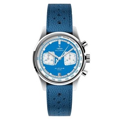 YEMA Rallygraf Alpine Chronograph Hybrid Steel Mechanical Quartz Men’s Watch