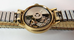 VTG WOMENS SEIKO HI-BEAD 17’J AUTOMATIC 2205-0599 GOLD TONE 17’J WRISTWATCH RUN