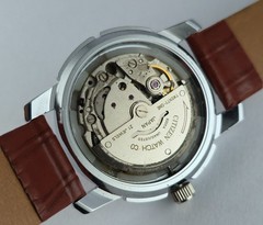 Refurbished Citizen Automatic Orange Dial with Day/Date Men’s Watch | 21 Jewels