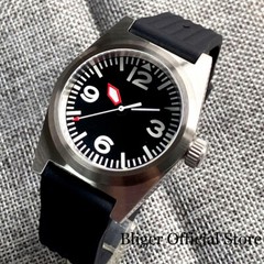 200M Waterproof AR sapphire Glass NH35A Mens Diver Watch Luminous Aviator Dial