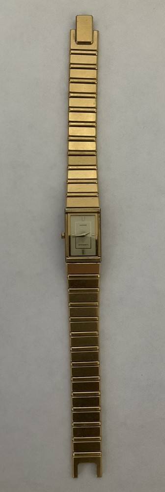Vintage Lassale Womens Watch 14mm 2F50-5349 Gold Tone Rare
