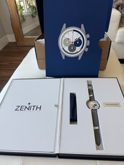 Zenith Chronomaster Original E-Commerce Edition FULL SET SOLD OUT WARRANTY 7/27