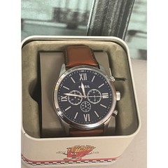 Fossil B021251E Flynn Chronograph Brown Leather Men’s Watch