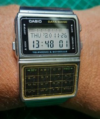 Hyper Rare Casio DBC-610 Data Bank Telememo Module 676 Working Perfect From 1980s