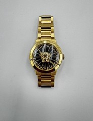 Versace Medusa Infinite 18K Gold IP 38mm Bracelet Watch $1,695.00