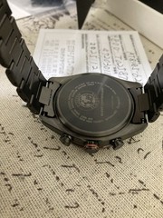 CITIZEN Attesa Black Titanium Men’s radio solar full link at8185 62e