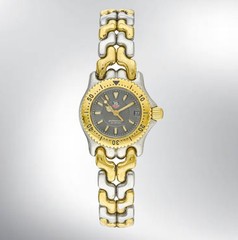 Vintage 1990s TAG Heuer Ladies’ watch is Stainless Steel&Gold Plate Ref.WG1420-0