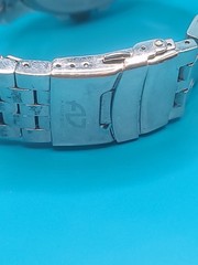 Android Automatic Watch, Running, Red Dial, Needs Cleaned, 48mm