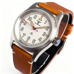 Tandorio 20ATM 36mm Pilot Automatic Men Watch For Miyota 8215 Sapphire Glass