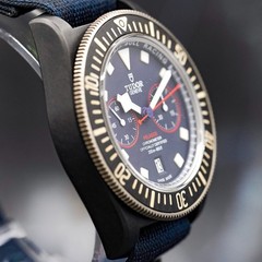 TUDOR Pelagos FXD Red Bull Racing Chrono M25807KN-0001 Complete Set Box & Papers