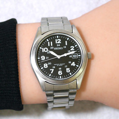 SEIKO SPIRIT 7N42-8260 Luminous Date Military Men’s Field Watch 2011 Japan