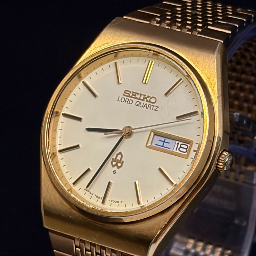Seiko Lord Quartz Gold – 7853-7010