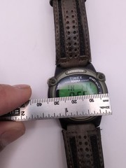 Timex Expedition 866 Digital Watch Men Green Black Case Indiglo New Battery