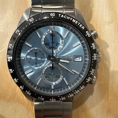 Seiko SBTR029 Chronograph 8T67 00C0 Blue Dial SS